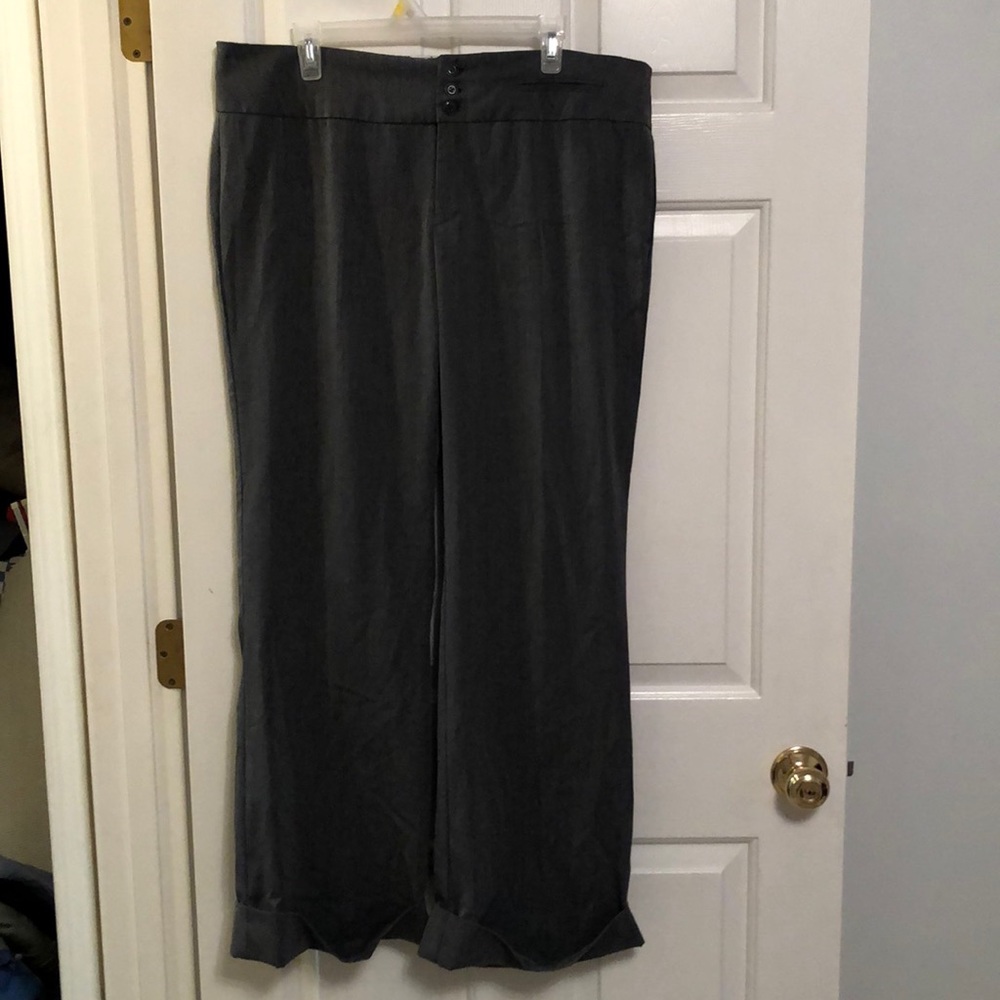 Maurice grey dress pants